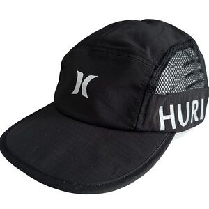 Hurley Big Sur Hat Black Mesh Running Cap - Unisex OSFA